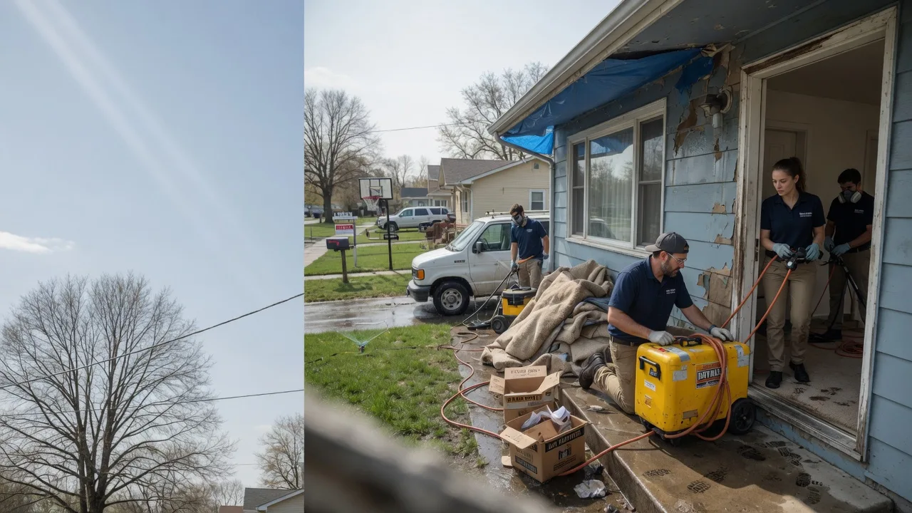 Basement Flood Cleanup in Causey, NM near me